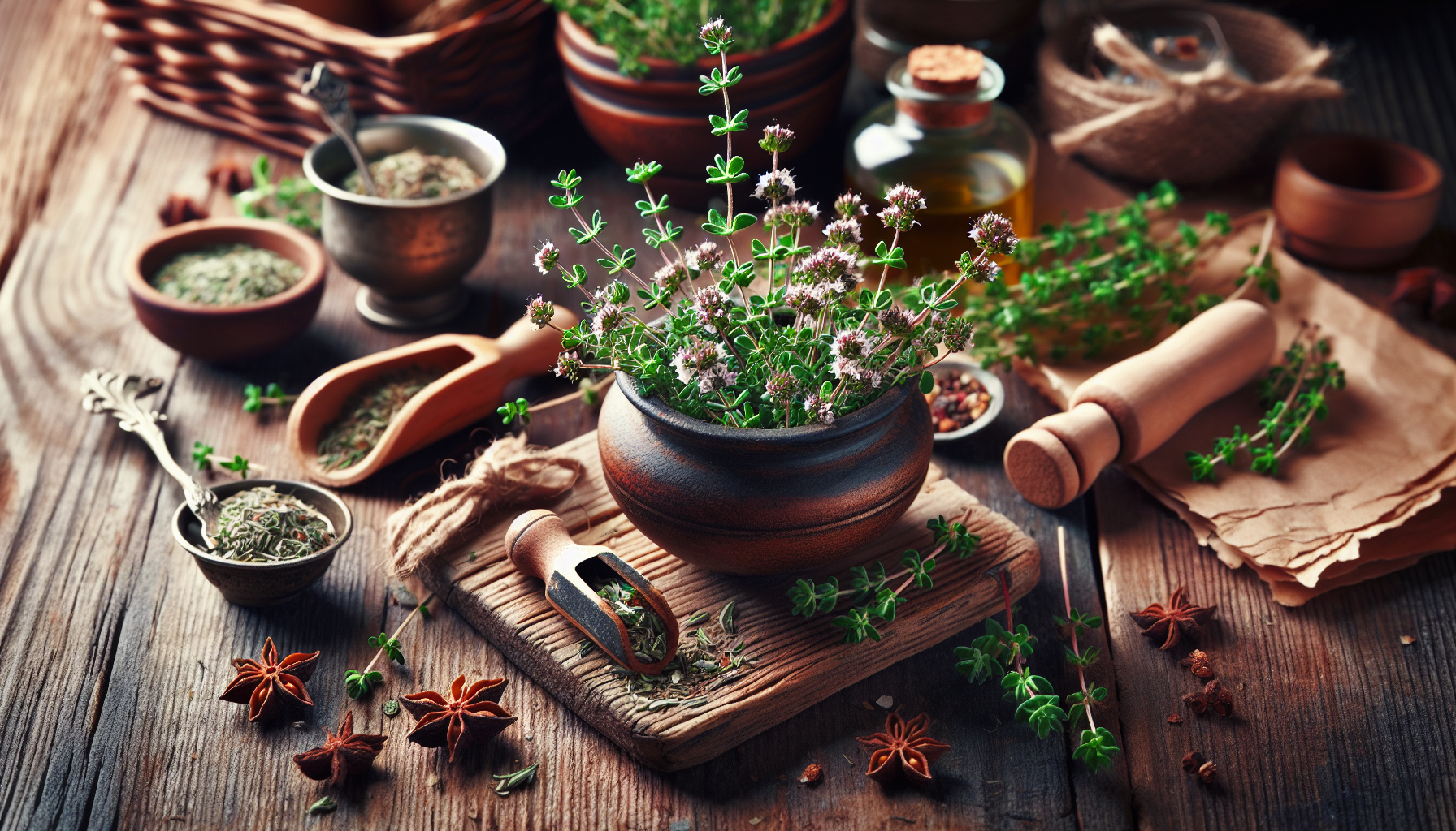 Thymian: Das würzige Mittel gegen Husten und Erkältungen