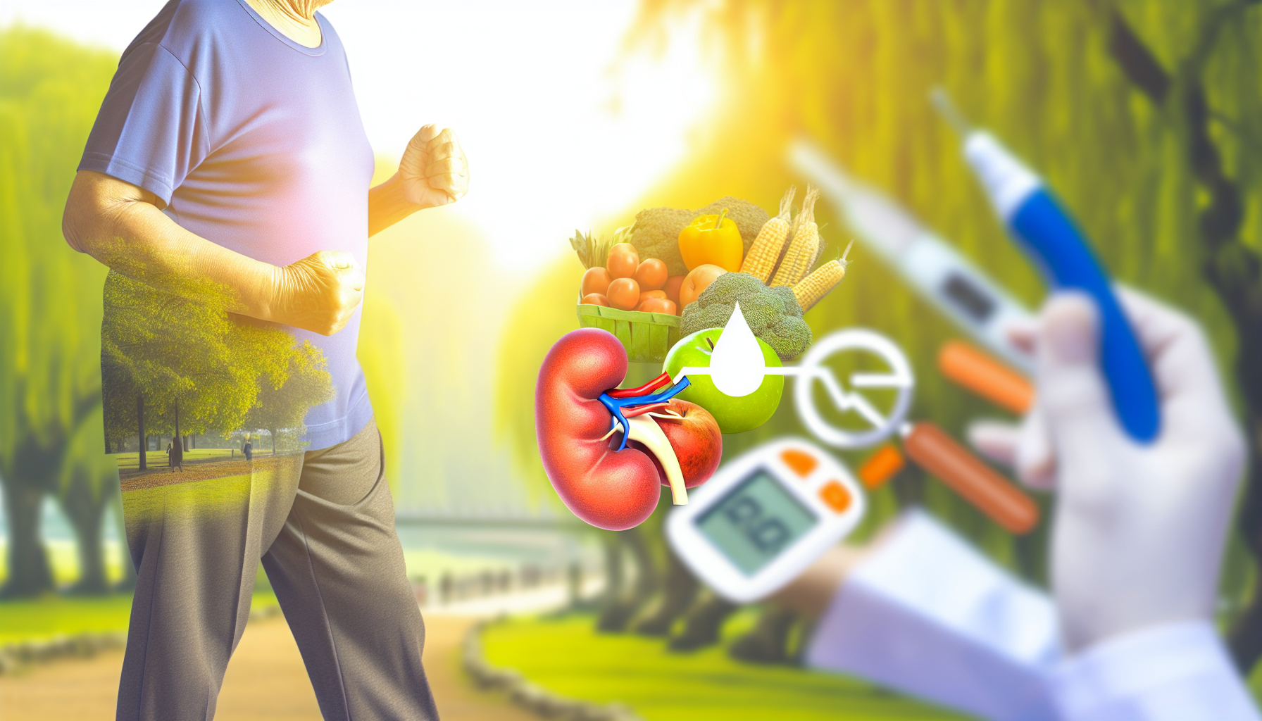 Radikale Nephrektomie: Typ-2-Diabetes-Remission durch Lebensstilwandel bei geriatrischem Patienten