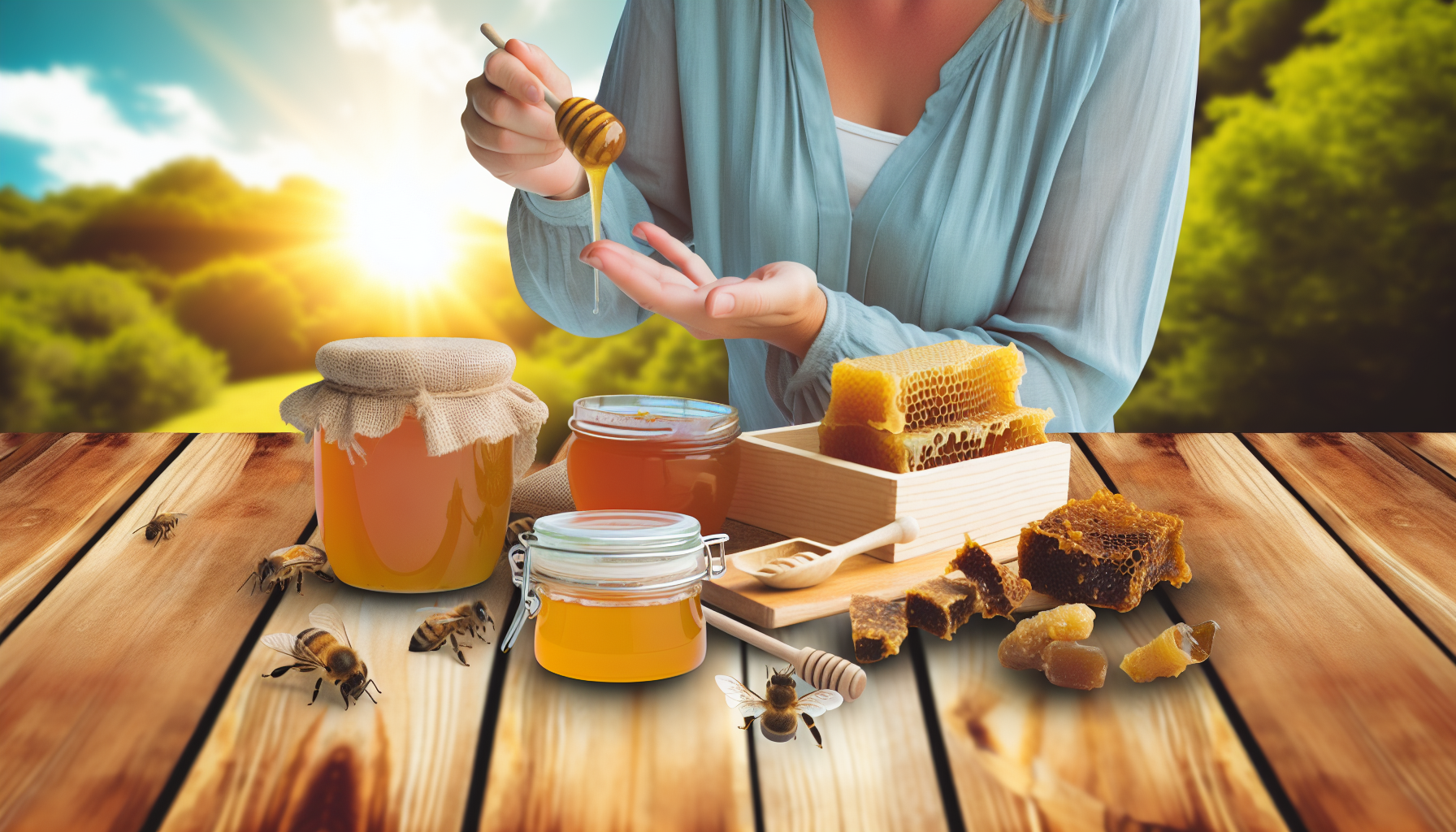 Heilen mit Honig Propolis und Bienenwachs